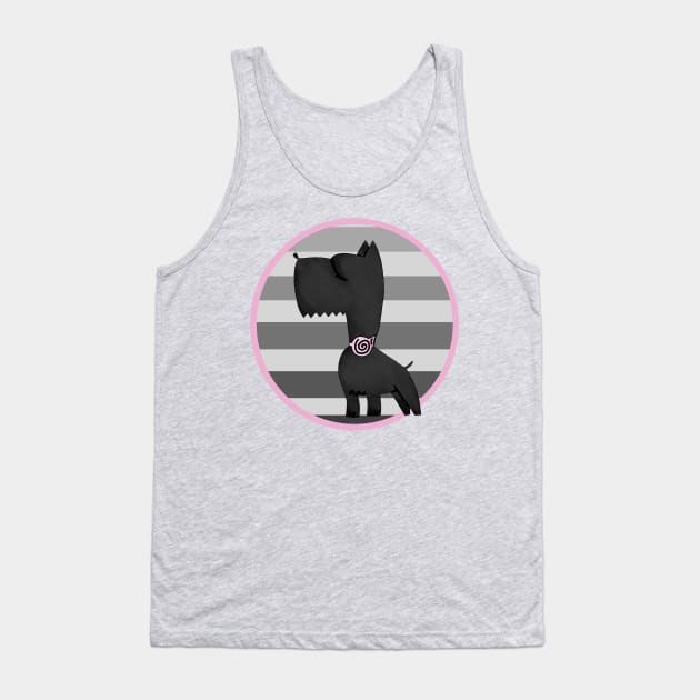 Sassy Scottish Terrier Tank Top by Slightly Unhinged